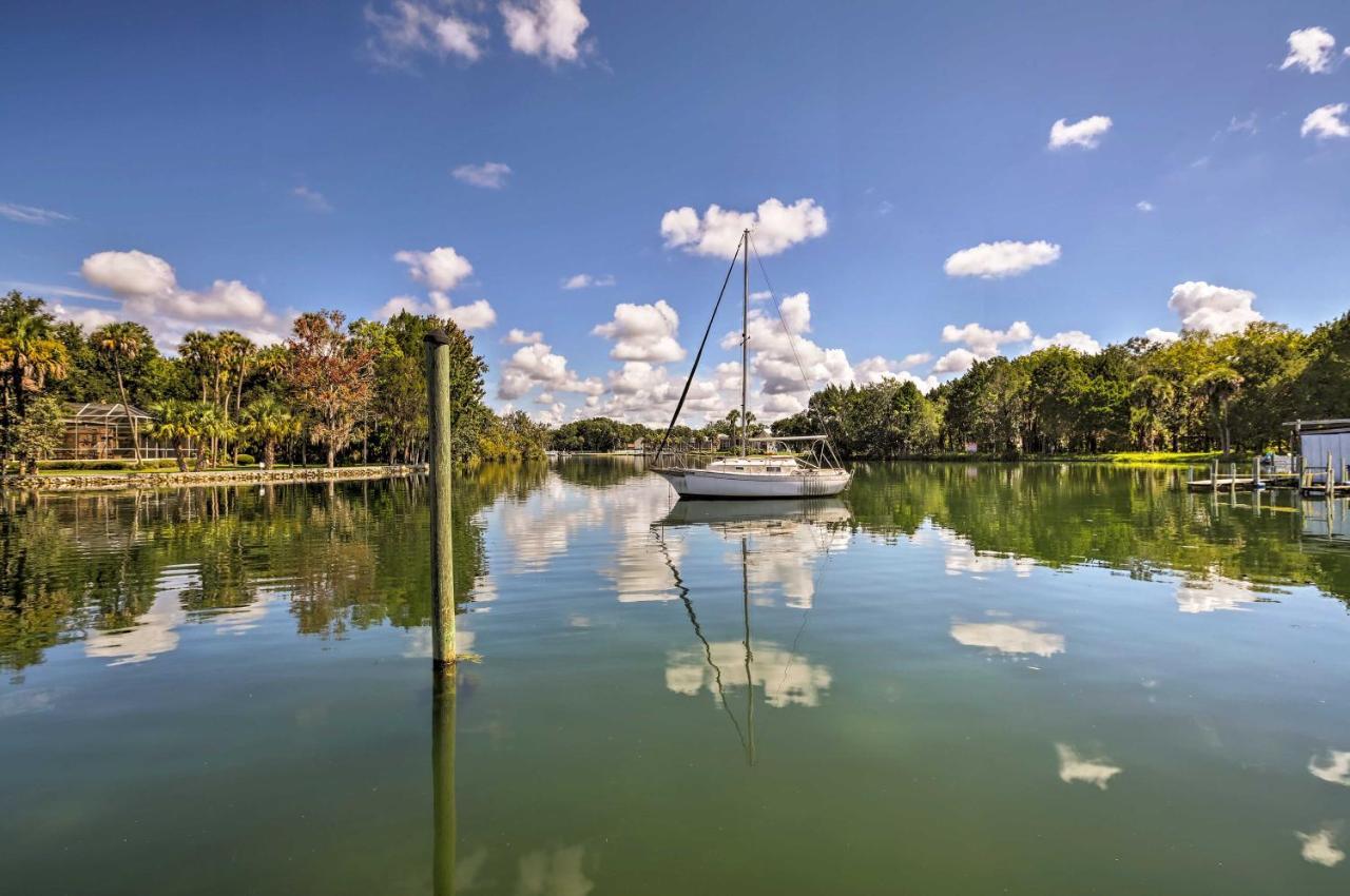 Crystal River House Scalloping And Dock, Gulf 7 Mi! Ngoại thất bức ảnh